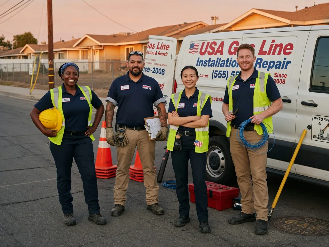 Gas Line Installation company in Taylor Ridge, IL